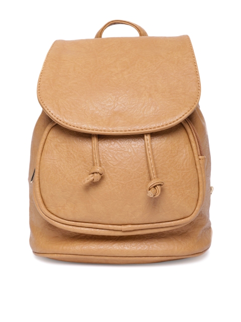 

People Women Tan Brown Textured Backpack