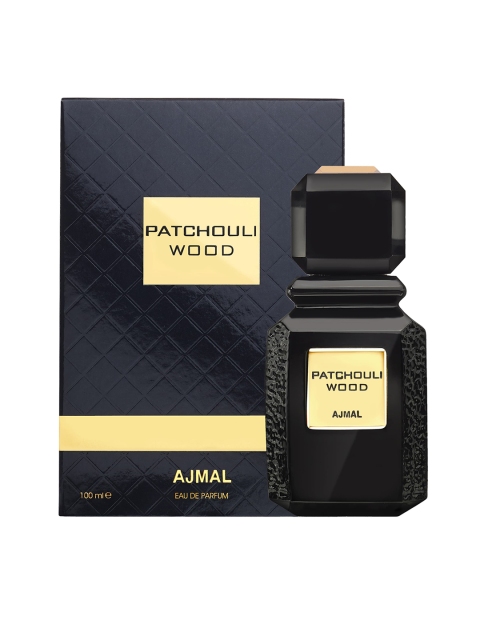 

Ajmal Unisex Patchouli Wood EDP Woody Perfume - Made in Dubai 100ml, Black