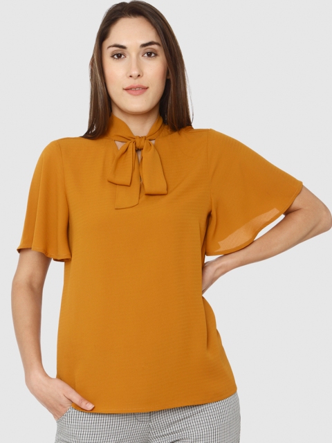 

Vero Moda Women Brown Solid Top