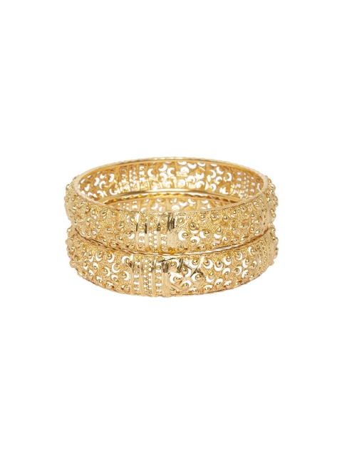 

Mali Fionna Set of 2 Gold-Toned Bangles