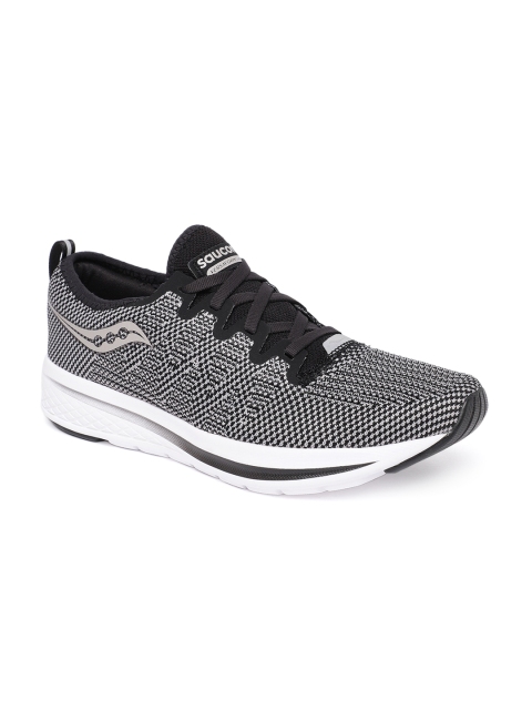 

saucony Men Black VERSAFOAM FLAME Running Shoes