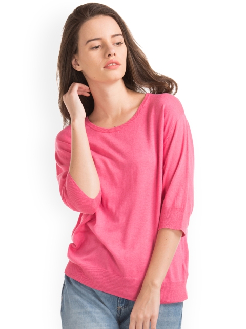 

GAP Women Pink Top