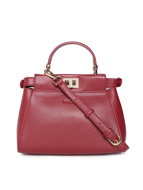 

HEATWAVE Red Solid Handheld Bag