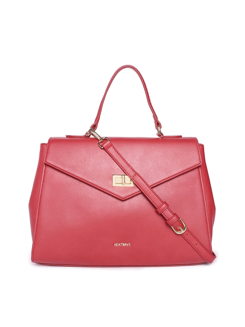 

HEATWAVE Red Solid Satchel