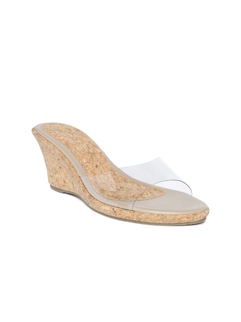 

HEATWAVE Women Transparent Solid Sandals