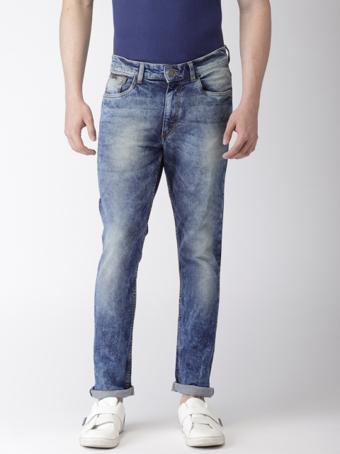 

Club York Men Blue Slim Fit Mid-Rise Clean Look Stretchable Jeans