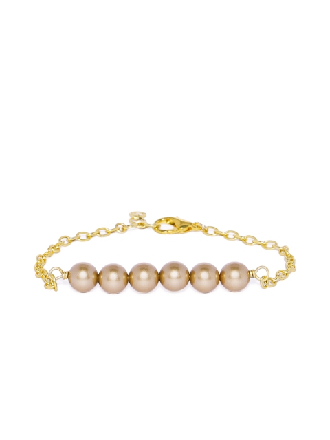 

Pipa Bella Skye Bracelet Embellished With Gold Swarovski Pearls