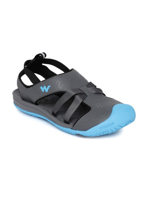 

Wildcraft Men Grey Solid Fremont Sports Sandals