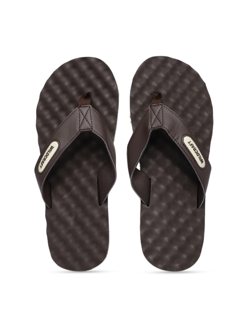 

Wildcraft Men Brown Solid Hive 2X Thong Flip-Flops