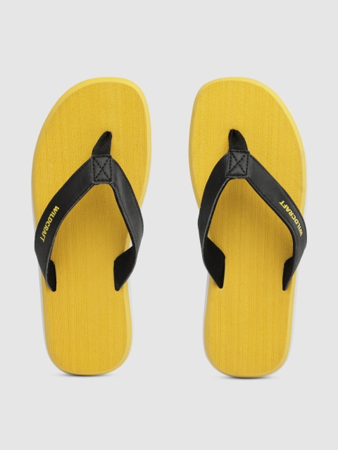 

Wildcraft Women Black Solid Brushed 2X Thong Flip-Flops