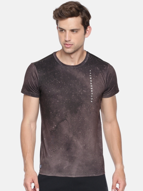 

Solly Sport Men Black & Grey Dyed Round Neck T-shirt