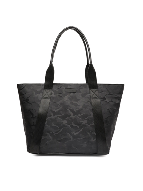

FOREVER 21 Black & Grey Printed Shoulder Bag