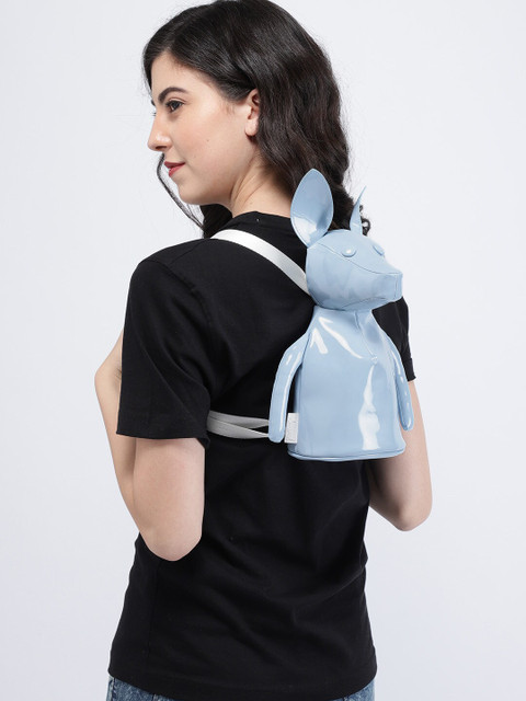 

FOREVER 21 Women Blue Solid Backpack