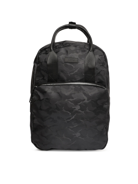 

FOREVER 21 Women Black Printed Backpack