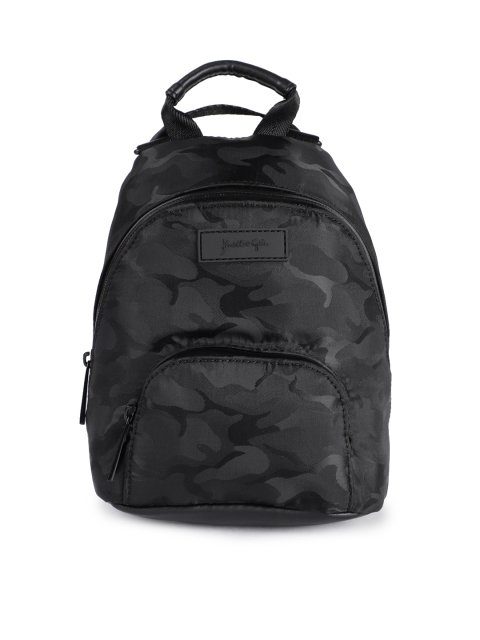 

FOREVER 21 Women Black Printed Backpack