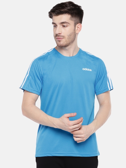 

ADIDAS Men Blue Solid Design 2 Move T-Shirt