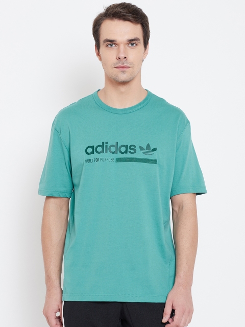 

ADIDAS Originals Men Green Printed Kaval T-shirt