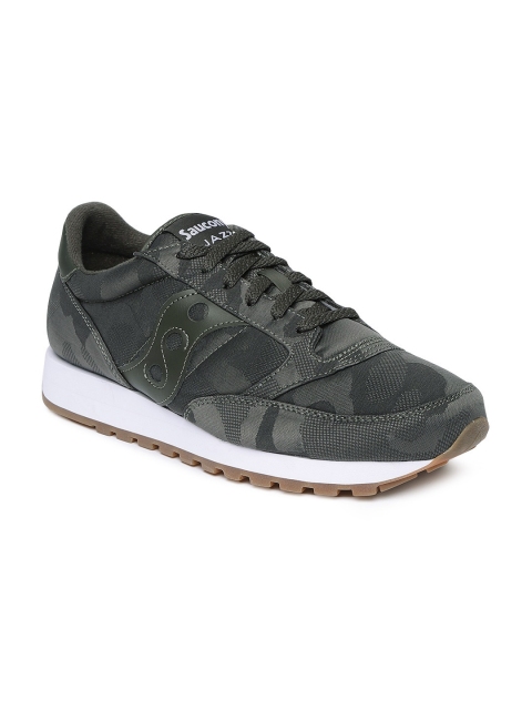 

saucony Men Olive Green JAZZ ORIGINAL Sneakers