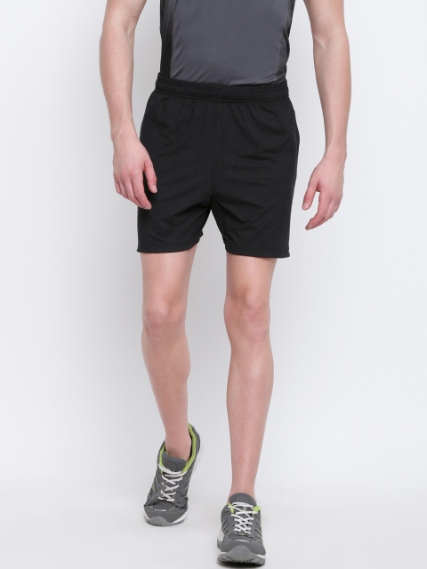 

ADIDAS Men Black Solid Regular Fit Sports Shorts