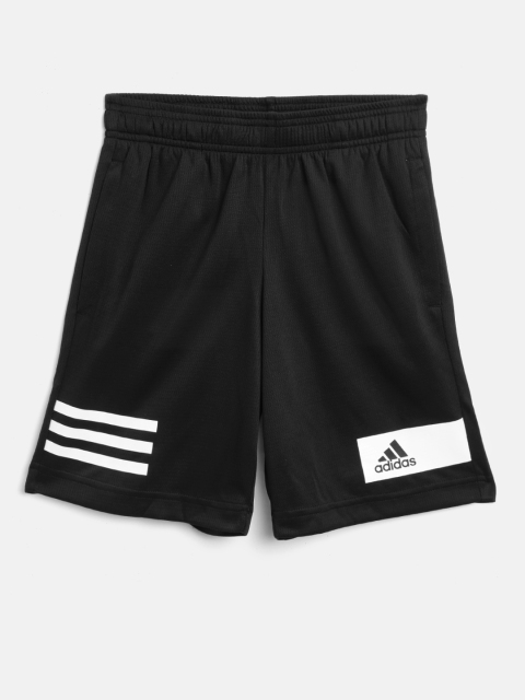 

ADIDAS Boys Black Solid YB TR Cool Training Shorts