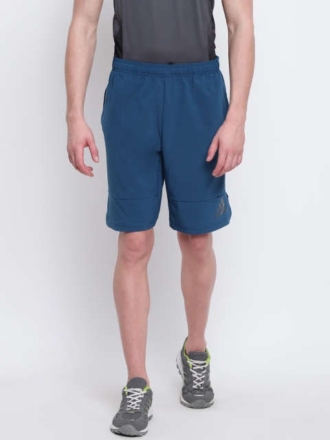 

ADIDAS Men Teal Blue Solid 4K WV 10IN SHO1 Sports Shorts