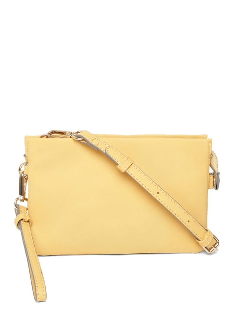 

Accessorize Mustard Yellow Solid Sling Bag
