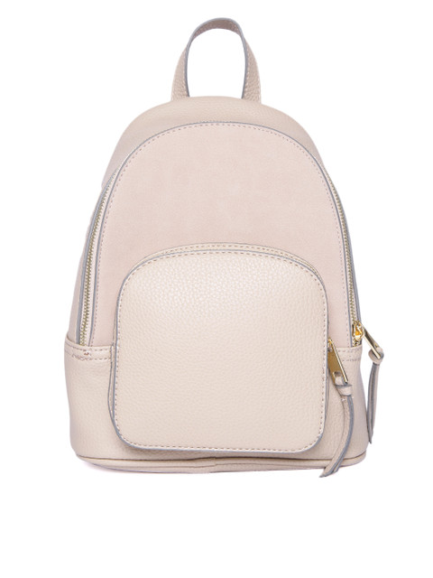 

Accessorize Women Dusty Pink Solid Backpack
