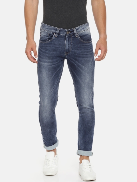 

SPYKAR Men Blue Skinny Fit Low-Rise Clean Look Stretchable Jeans