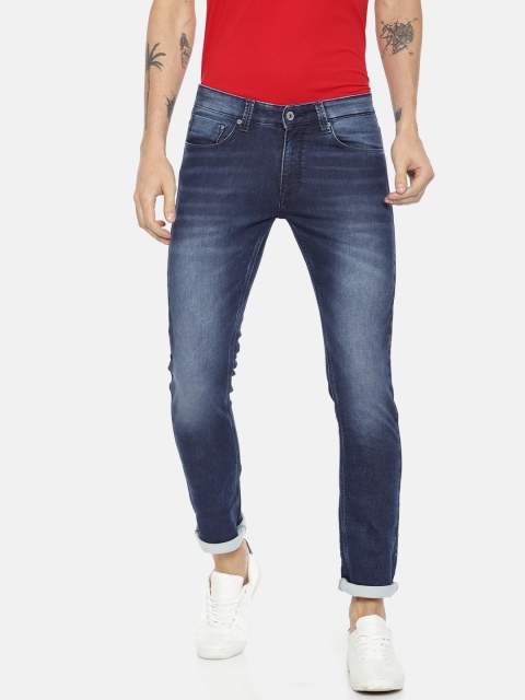 

SPYKAR Men Blue Rover Slim Fit Low-Rise Clean Look Stretchable Jeans