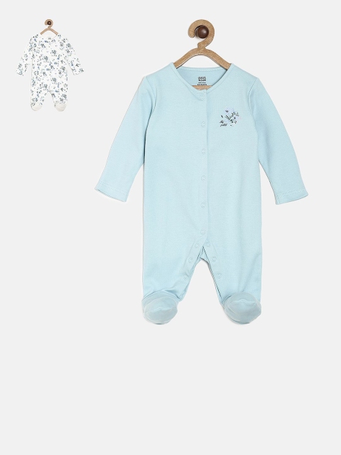 

MINI KLUB Girls Pack Of 2 Sleepsuits, Multi