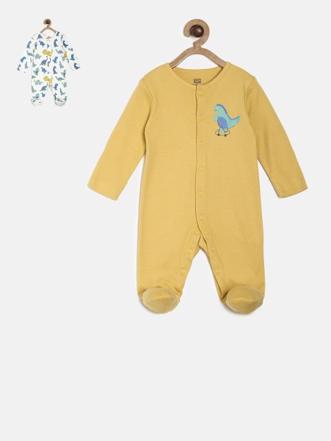 

MINI KLUB Boys Pack of 2 Sleepsuits, Multi