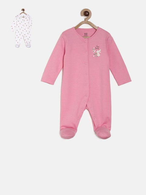 

MINI KLUB Girls Pack Of 2 Sleepsuits, Multi