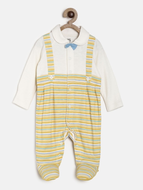 

MINI KLUB Boys Multicoloured Printed Sleepsuit with Cap, Multi