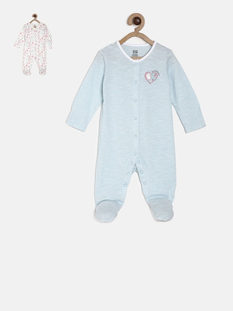 

MINI KLUB Girls Pack Of 2 Sleepsuits, Multi