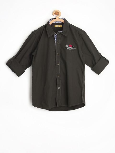 

Gini & Jony Boys Grey Shirt