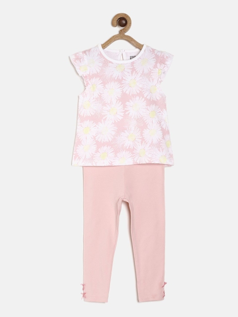 

MINI KLUB Girls Pink Top With Pyjamas