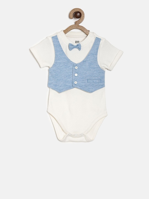 

MINI KLUB Boys White & Blue T-shirt With Pyjamas