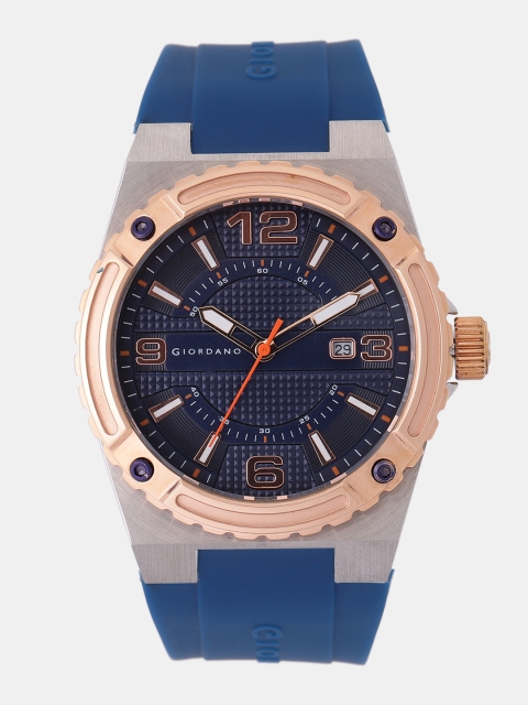 

GIORDANO Men Navy Blue Analogue Watch1868-02