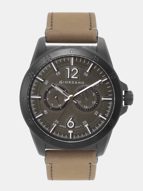 

GIORDANO Men Olive Green Analogue Watch 1970-03