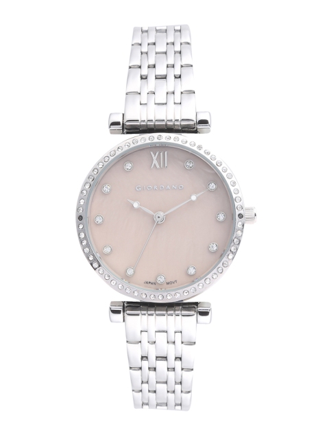 

GIORDANO Women Silver-Toned Analogue Watch A2094