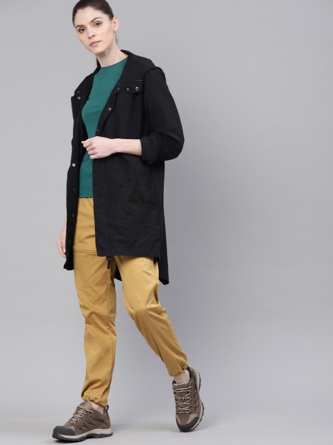 

HRX by Hrithik Roshan Women Khaki Solid Slim Fit Outdoor Trousers
