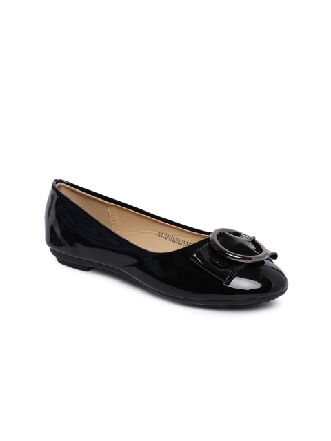 

Van Heusen Women Black Solid Ballerinas