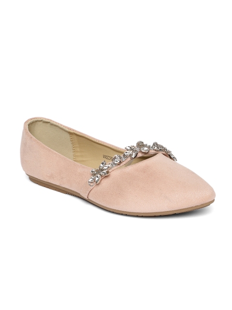

Van Heusen Women Pink Solid Ballerinas