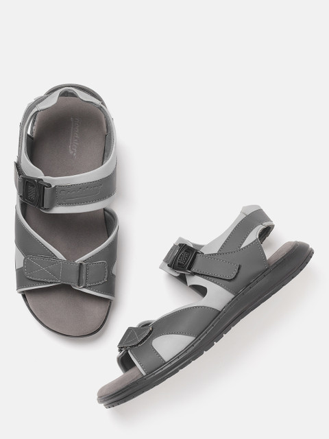 

Roadster Men Grey Comfort Sandals