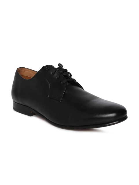 

Clarks Men Black Formal Leather Derbys