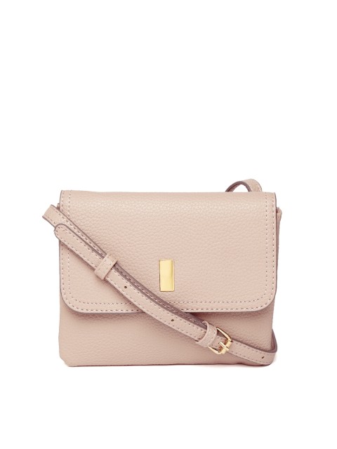 

Accessorize Dusty Pink Solid Sling Bag