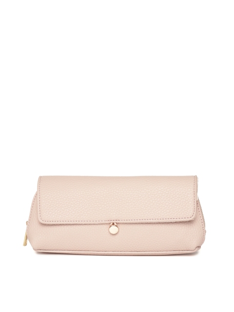 

Accessorize Beige Solid Clutch