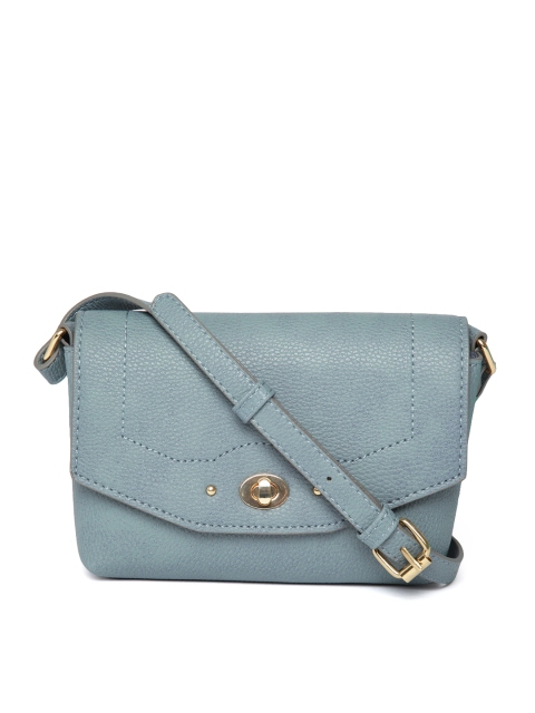

Accessorize Blue Solid Sling Bag