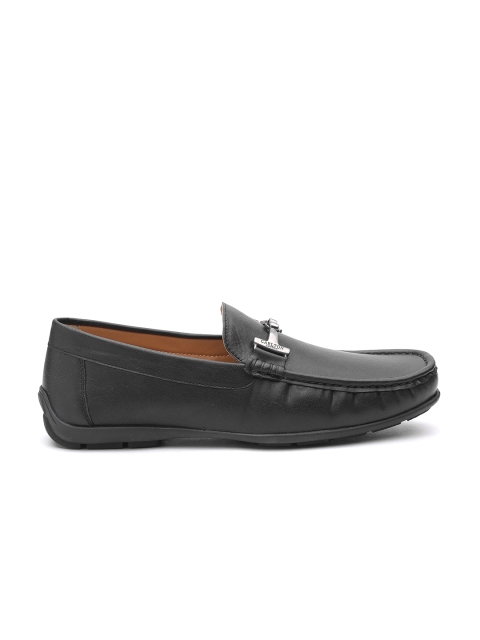 

Carlton London Men Black Driving Shoes
