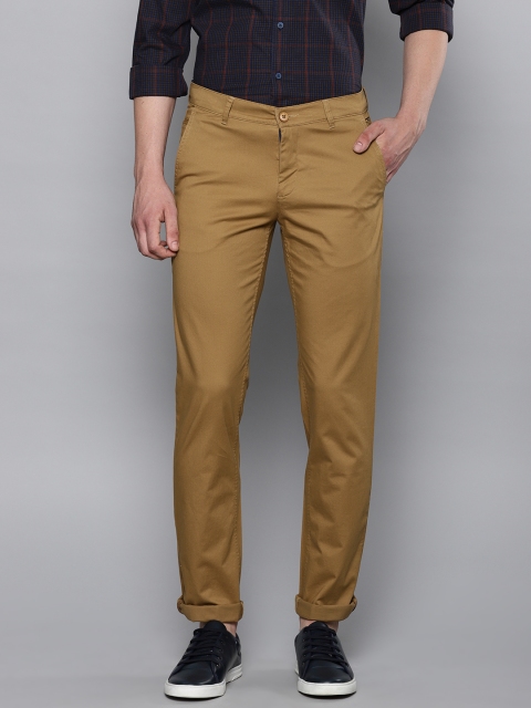 

Louis Philippe Sport Men Khaki Slim Fit Solid Regular Trousers